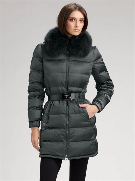 ladies prada coat